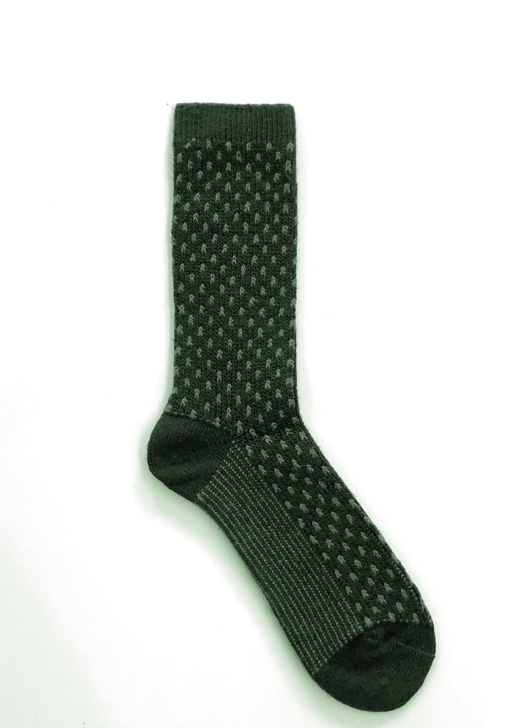 Jotter Sock, Socks from Ilux in Dark Green/Green 