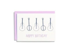 Greeting Cards, Cards from Shorthand Press in Banjo Birthday 