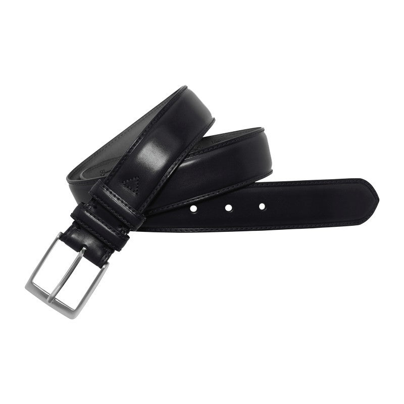 Leather Belt w/ Monochrome Stitching, Belts from LEYVA in  