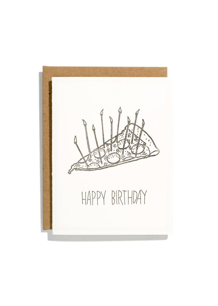 Greeting Cards, Cards from Shorthand Press in Pizza Birthday 