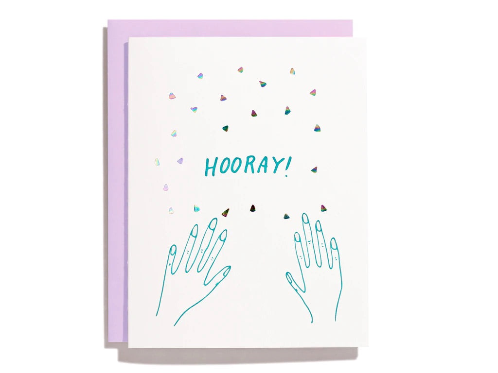 Greeting Cards Cards Shorthand Press Confetti Hands  