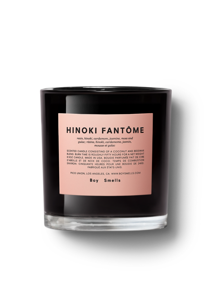Boy Smells Candles, Candles from Boy Smells in Hinoki Fantome 