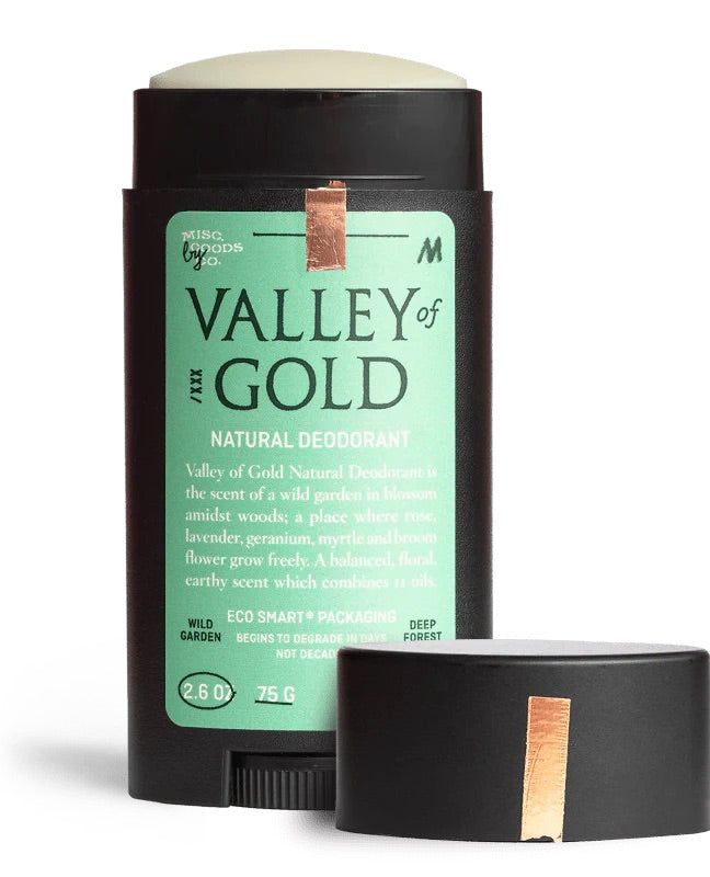 Natural Deodorant Fragrance Misc. Goods Co. Valley of Gold  