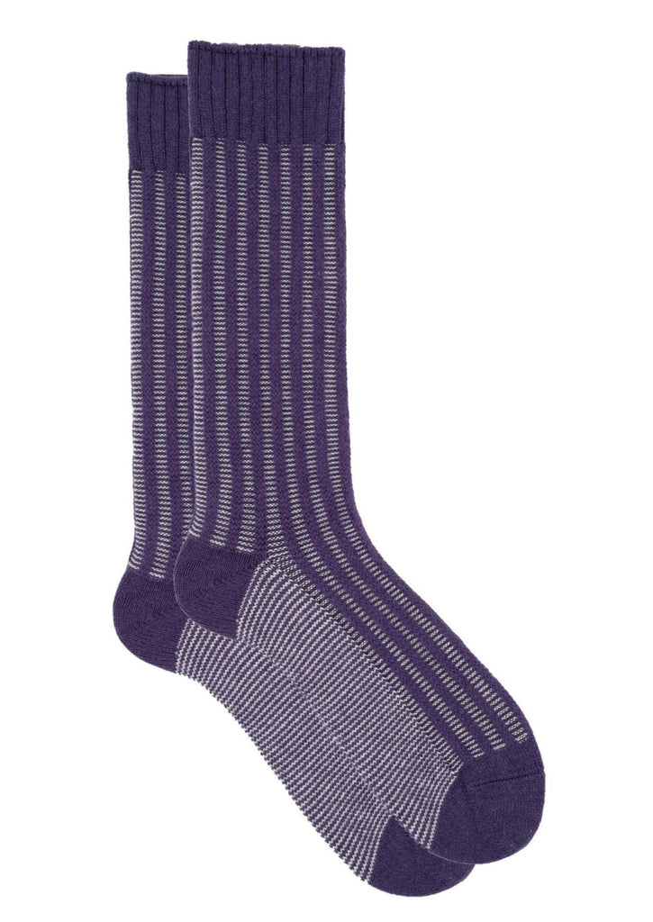 Herman Socks, Socks from Ilux in Purple 