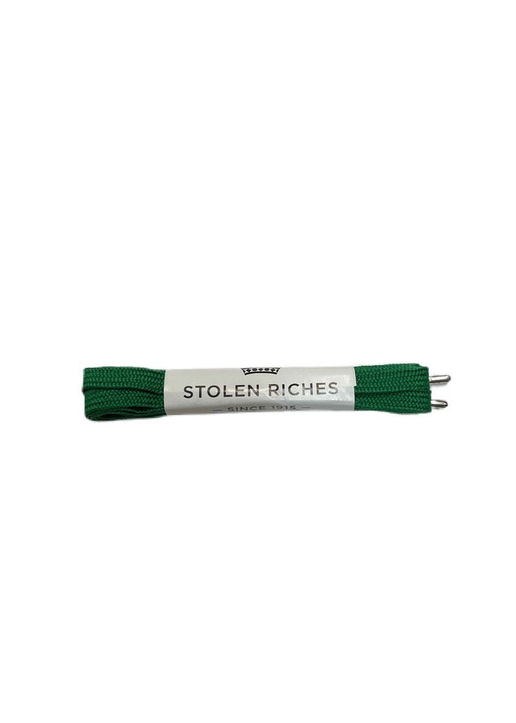 Sneaker Laces 45", Accessories from Stolen Riches in Nicklaus Green 45
