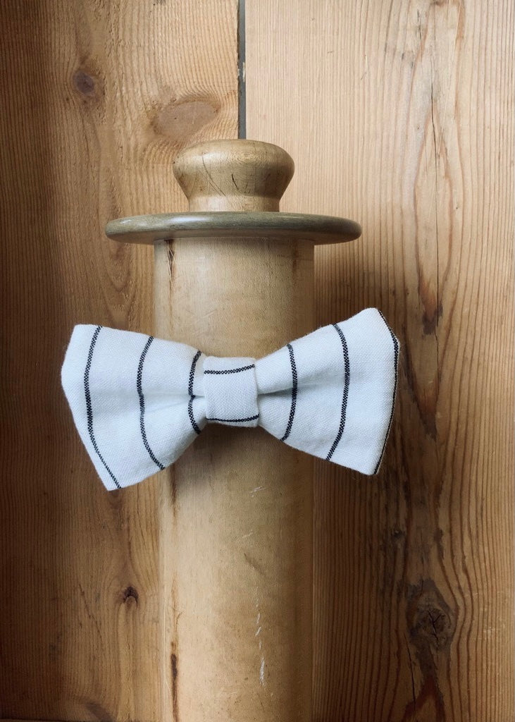 Thin Stripe Bowtie, Ties & Pocket Squares from Memory Threads in  