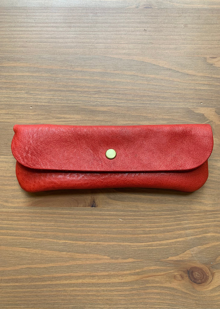 Flap Pouch M, Pens & Pencils from Hightide USA in Red 
