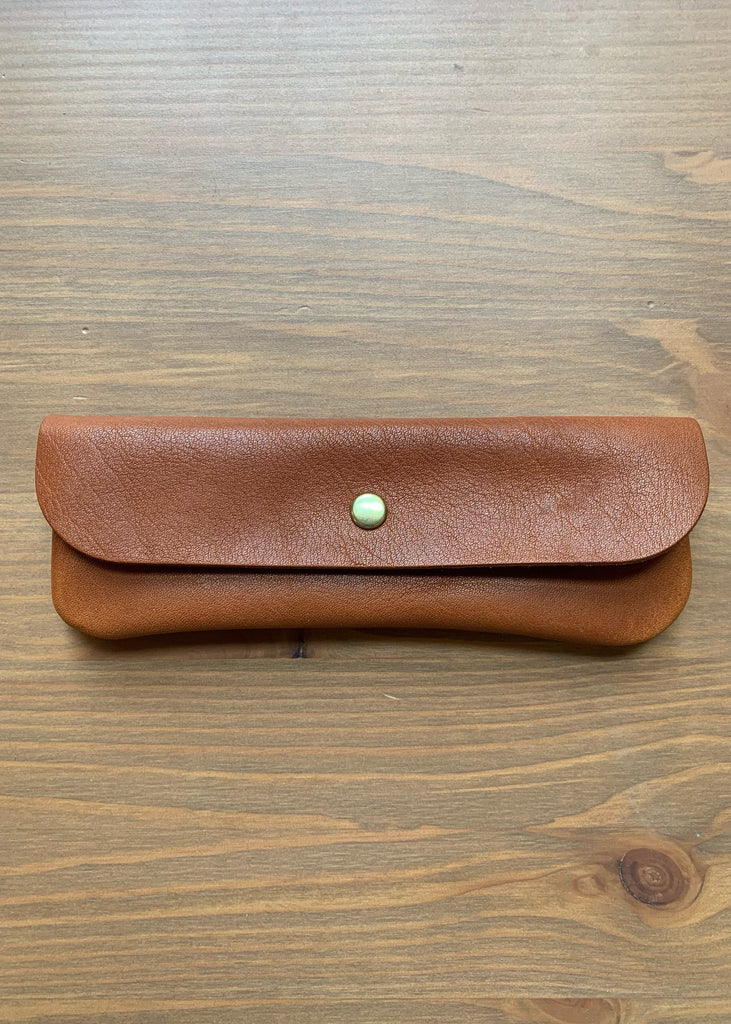 Flap Pouch M, Pens & Pencils from Hightide USA in Brown 