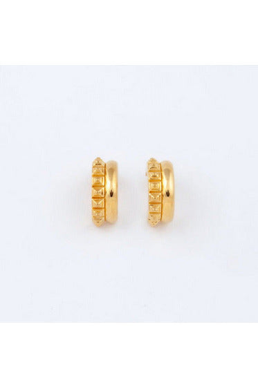 Teti Hoop Earrings - 18K Vermeil Jewelry MM Druck   