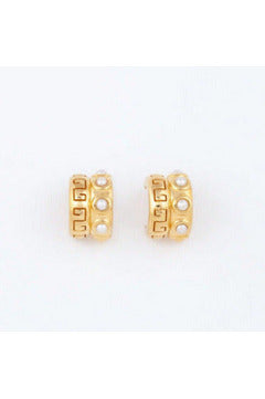 Zou Zou Pearl Earrings - 18K Vermeil Jewelry MM Druck   