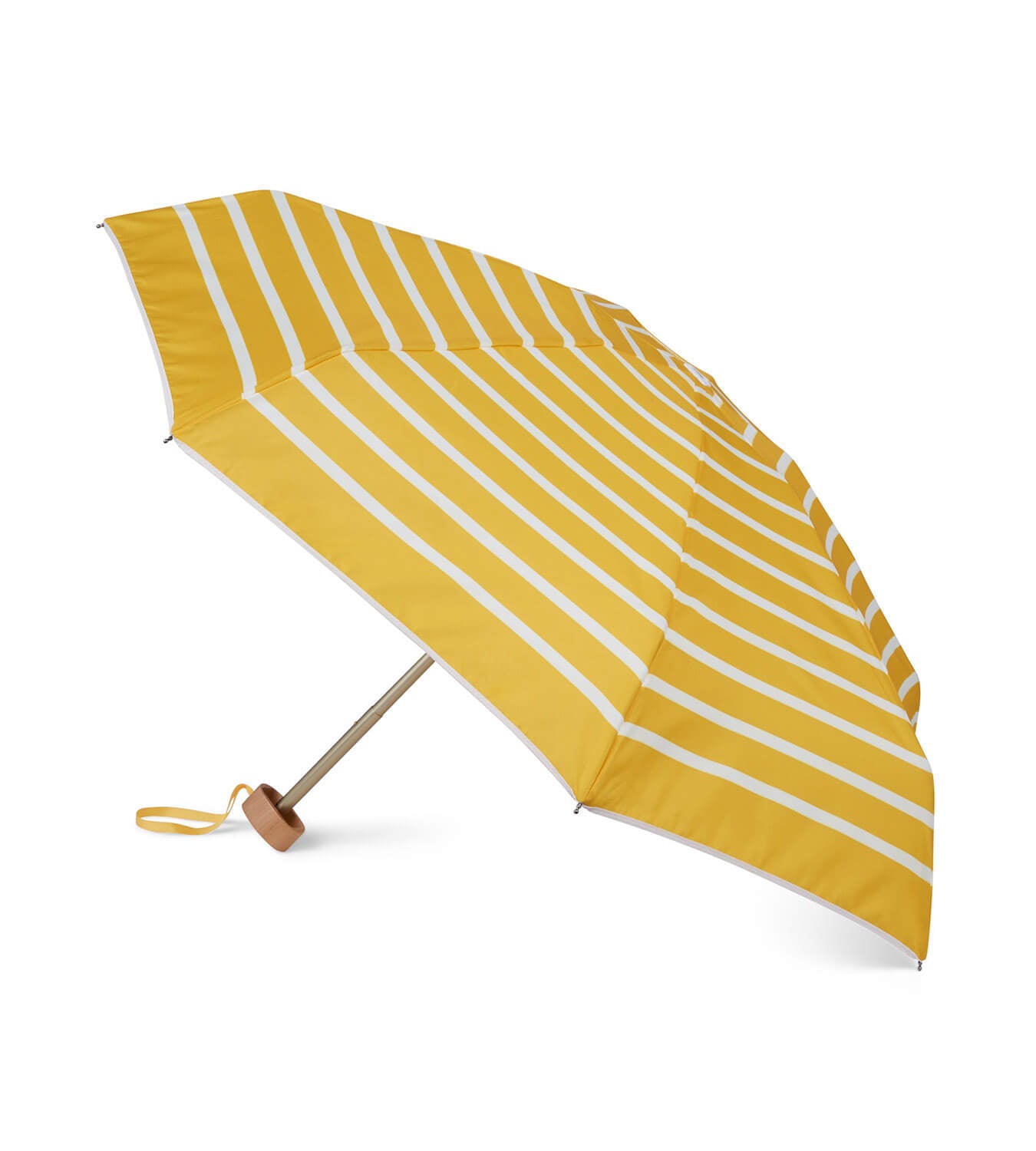 Stripe Micro Umbrella Parasols & Rain Umbrellas Anatole Yellow Stripes  