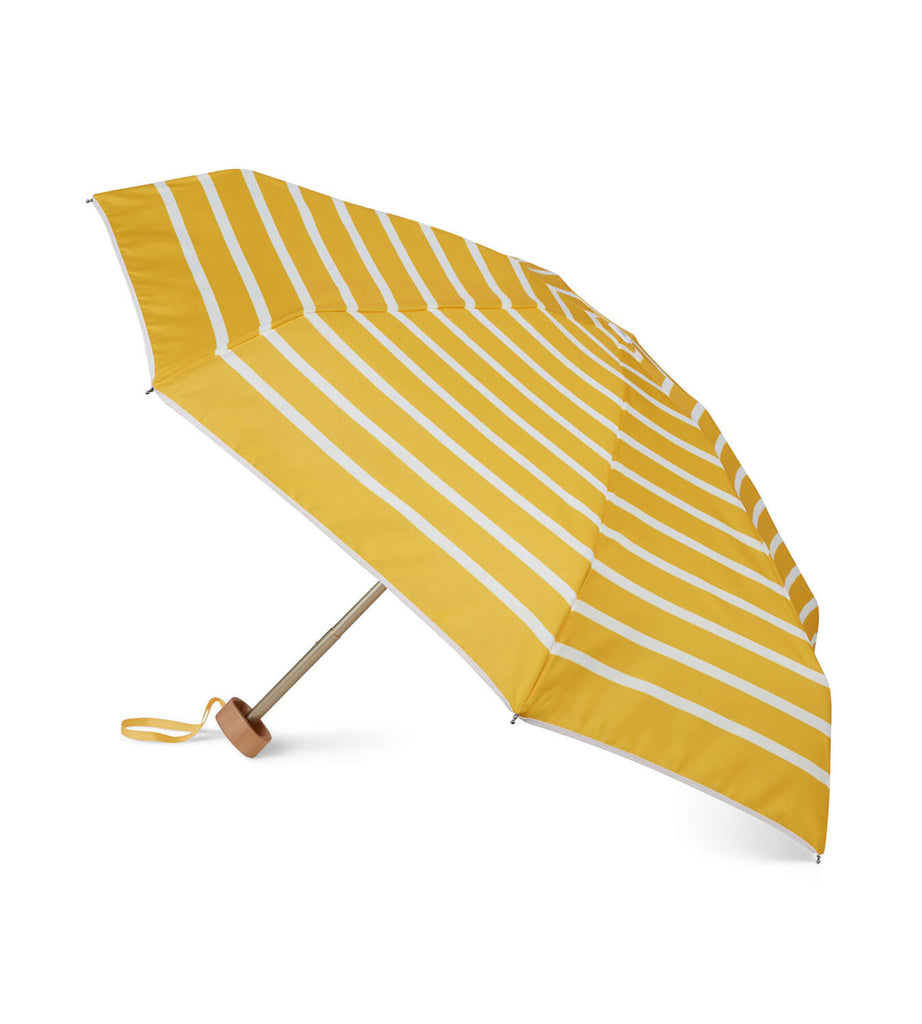 Stripe Micro Umbrella, Parasols & Rain Umbrellas from Anatole in Yellow Stripes 