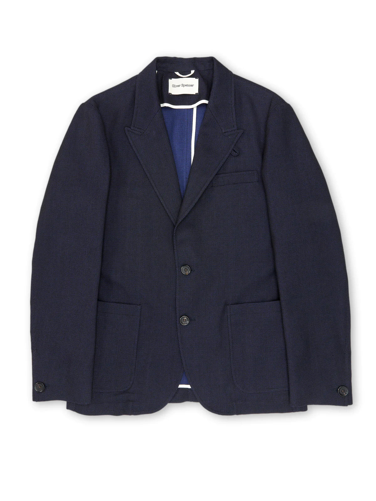 Mansfield Jacket Outerwear Oliver Spencer Navy 38 