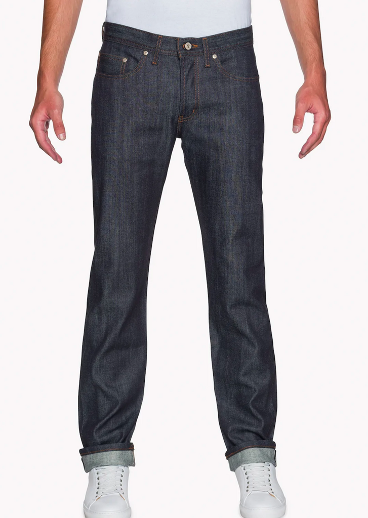 Weird Guy Stretch Selvedge, Denim from Naked & Famous in Indigo 29