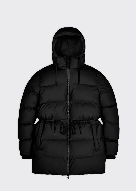 Puffer W Jacket Coats Rains Black XS 