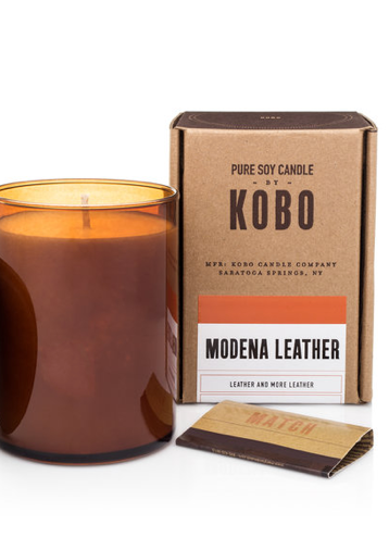 Kobo Candles, Candles from KOBO in Modena Leather 