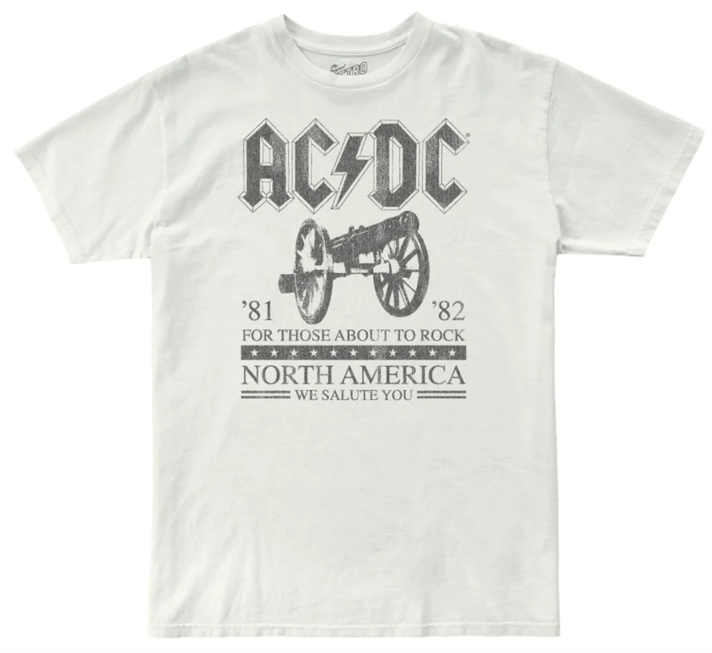 AC/DC Tee, T-Shirts from Retro Brand in  