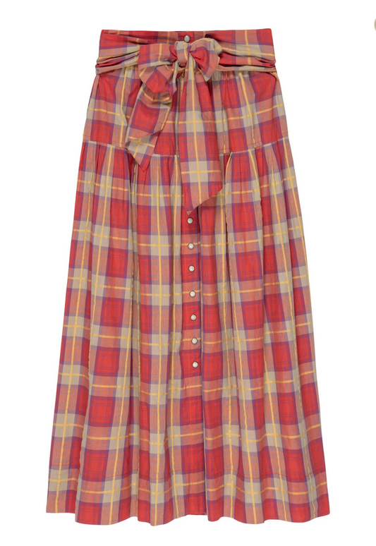 The Highland Skirt Skirts The Great. Lake House Plaid 1 