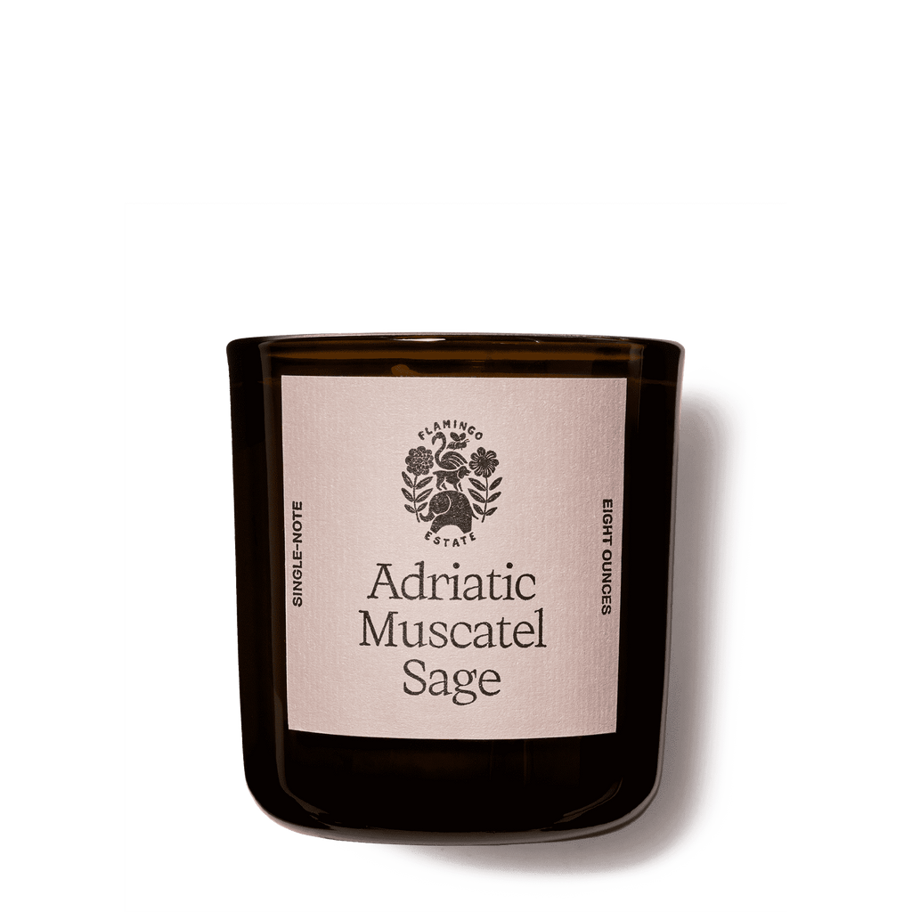Adriatic Muscatel Sage Candle, Candles from Flamingo Estate in  