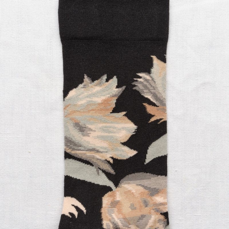 Flower Socks in Dark Socks Bonne Maison   