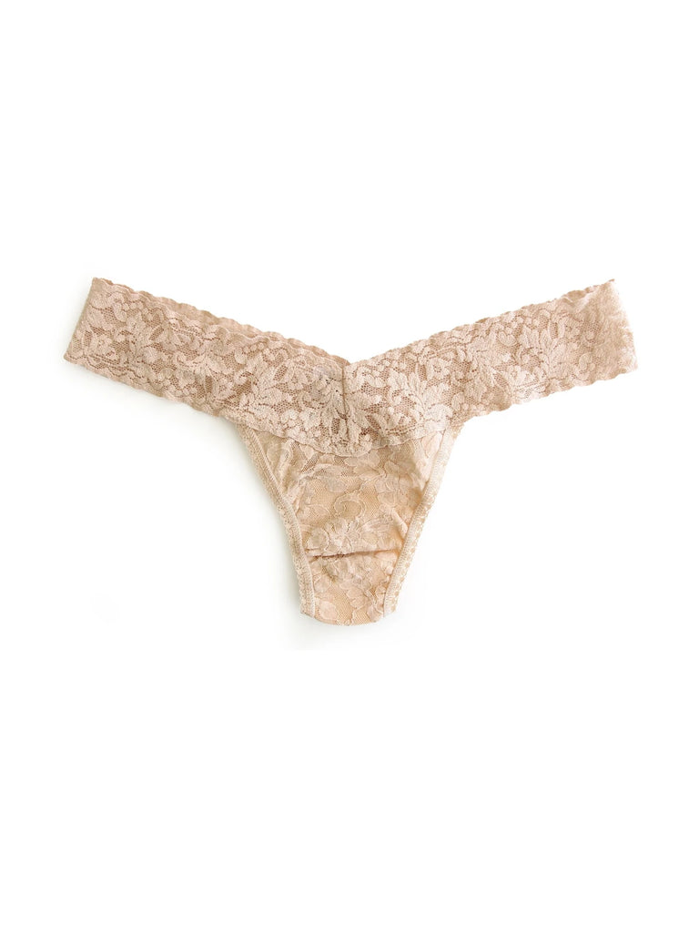 Low Rise Thong, Underwear from Hanky Panky in Chai 