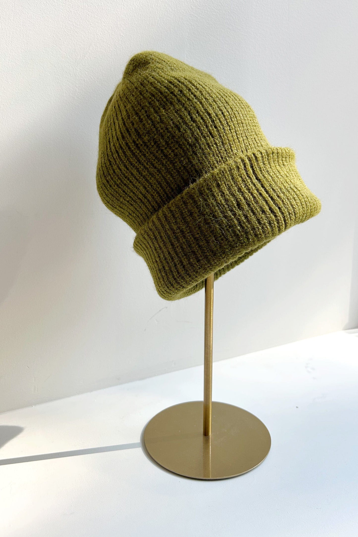 Rib Beanie Hat in Alpaca Wool Blend Accessories CHRISTINE ALCALAY Field One Size 
