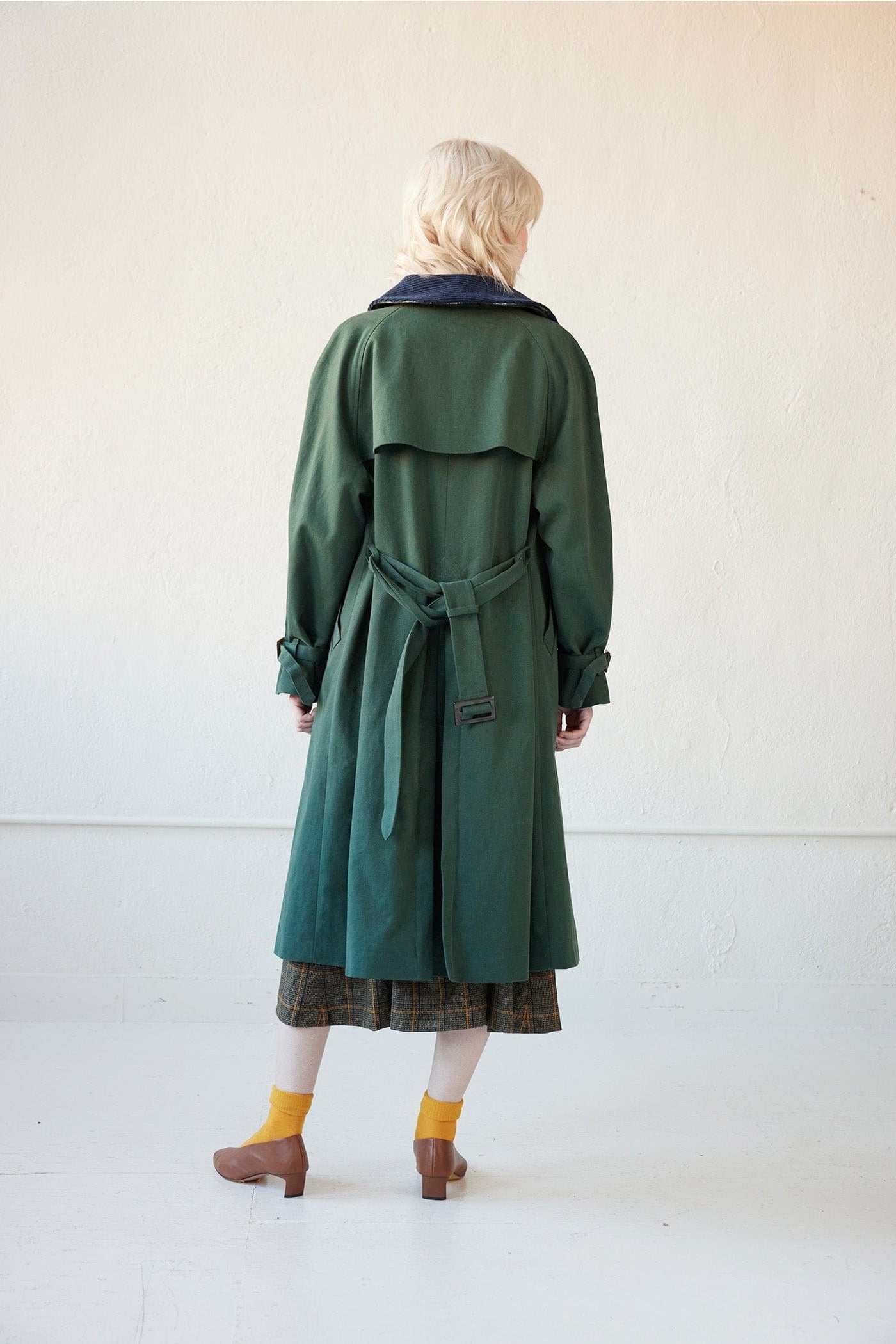 Regine Trench Coat in Cotton Twill Jackets & Outerwear CHRISTINE ALCALAY   