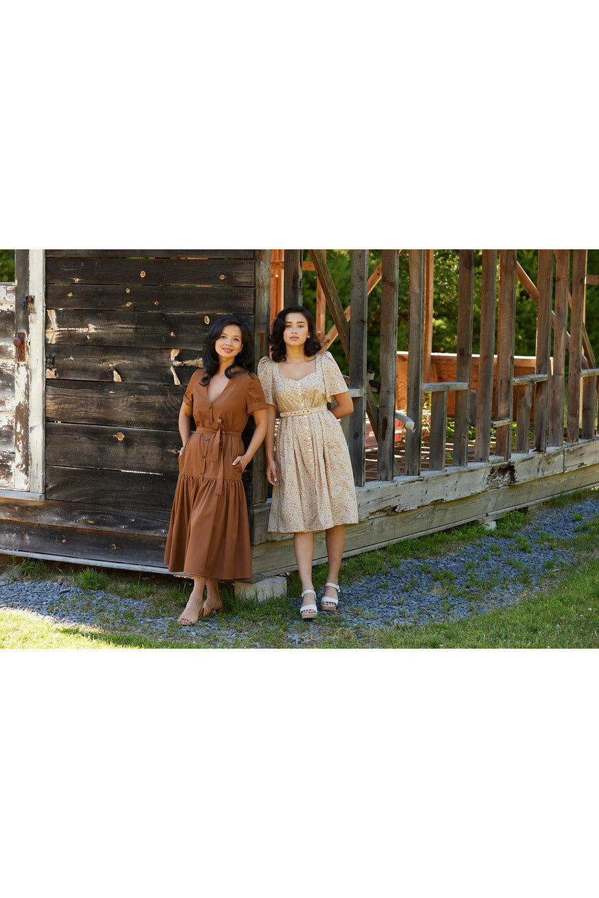 Aly Dress in Tencel Cotton Dresses CHRISTINE ALCALAY   