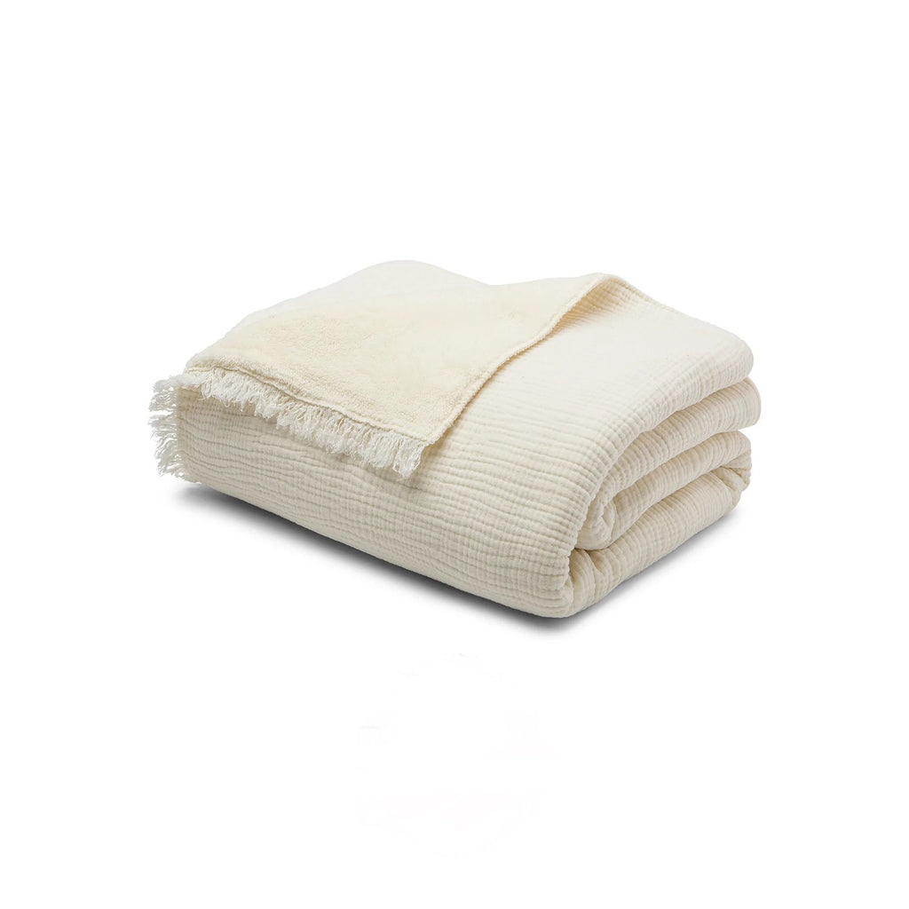 Alaia Sherpa Throw,  from House No. 23 in Coconut 