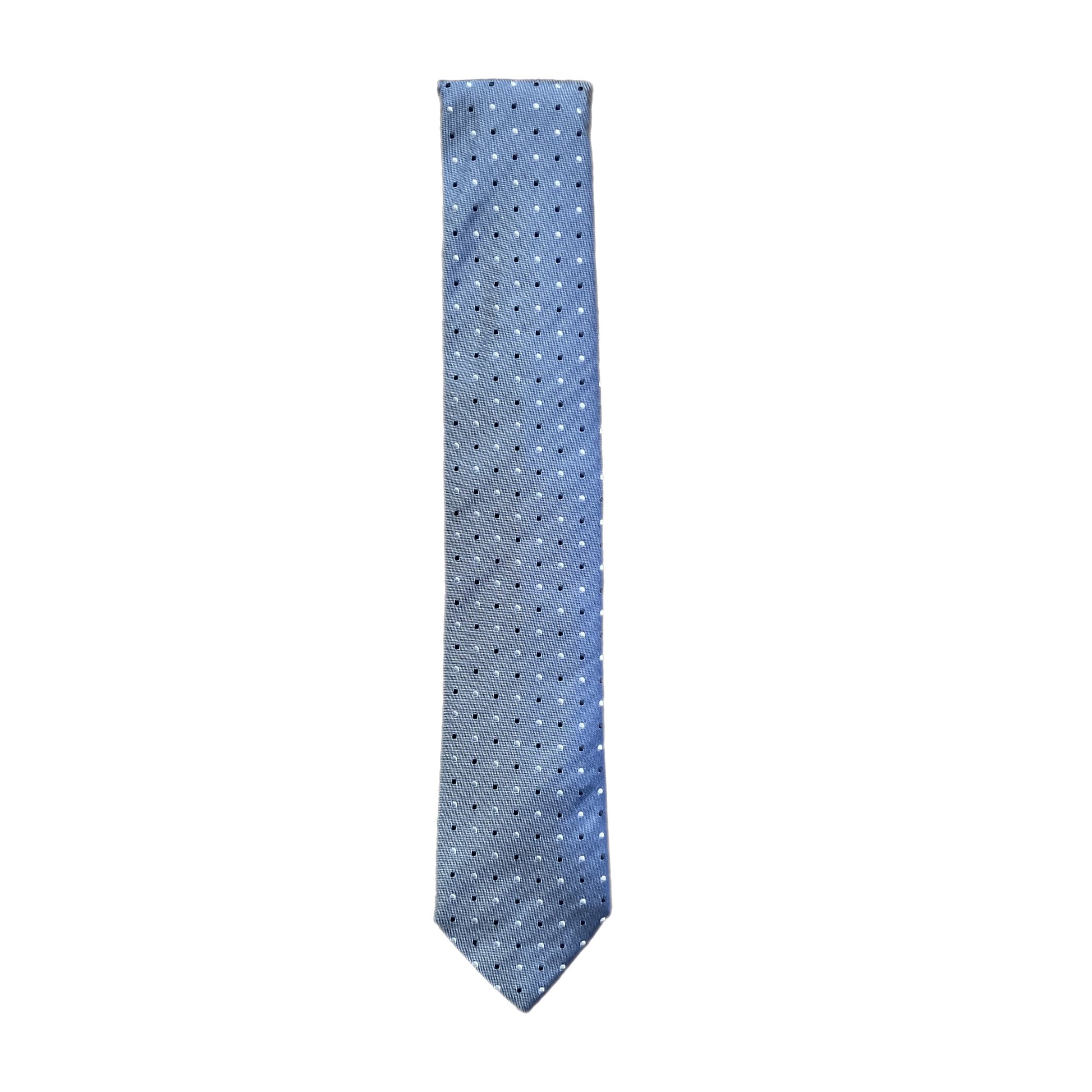 Neck Tie Ties fig. Light Blue w/ Small Dots  