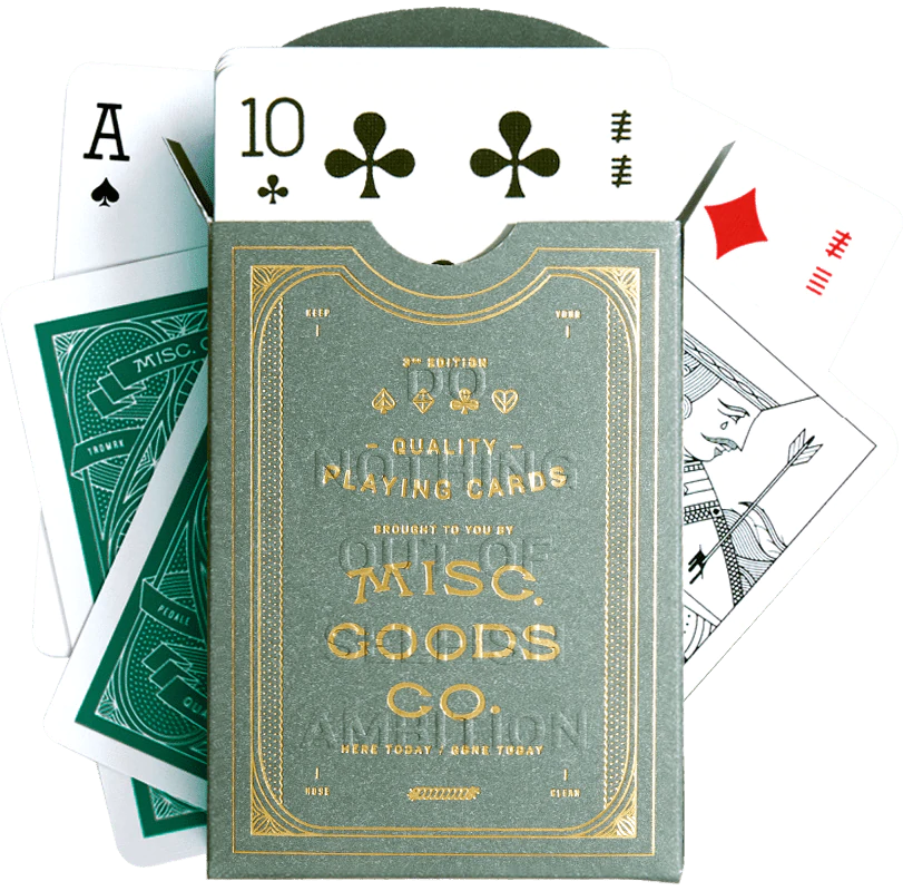 Playing Card Deck, Games from Misc. Goods Co. in Cacti 