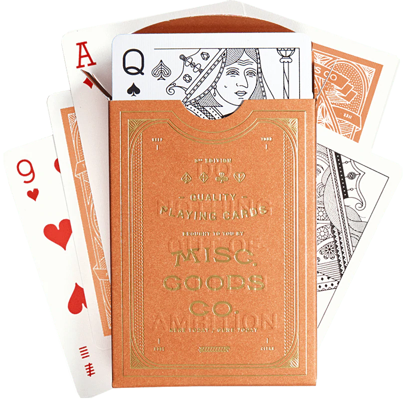 Playing Card Deck, Games from Misc. Goods Co. in Sandstone 